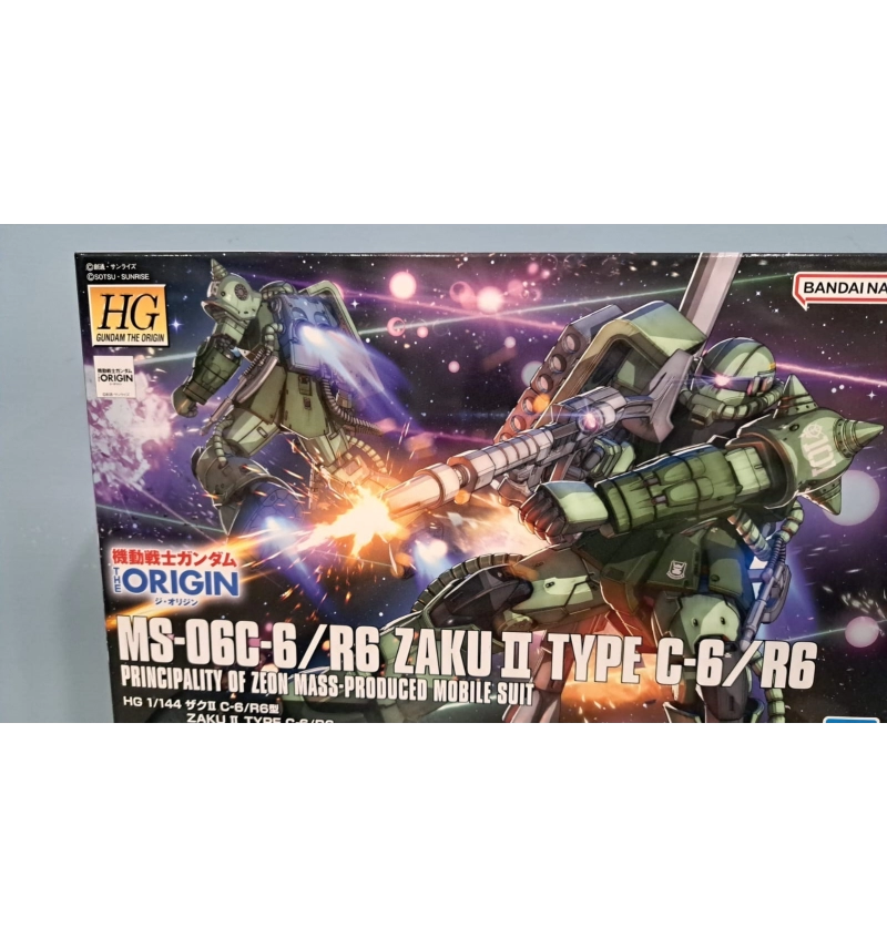 HG MS-06C-6/R6 ZAKU II 薩克Ⅱ C-6/R6型 #025 1/144