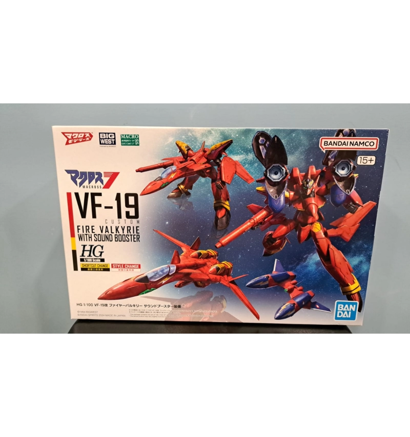 HG VF-19 改 火焰女武神 音響推進器裝備