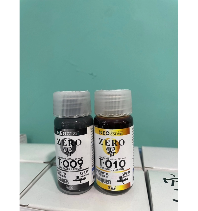 MODO T系列模型漆 ZERO零 極細金屬色 30ML