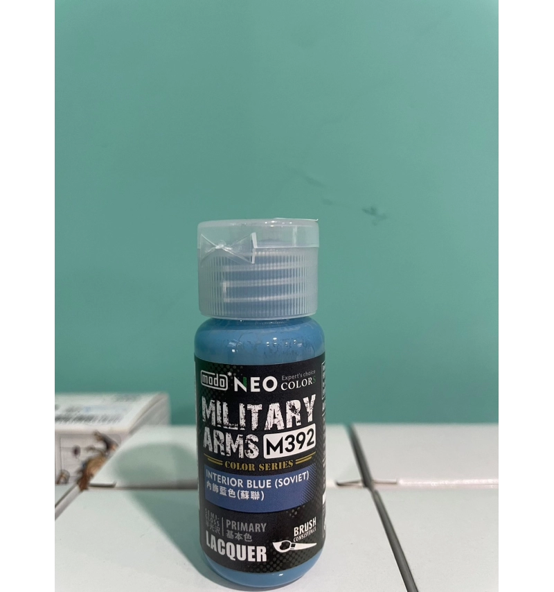 MODO NEO M392半光澤蘇聯內飾藍色 30ML