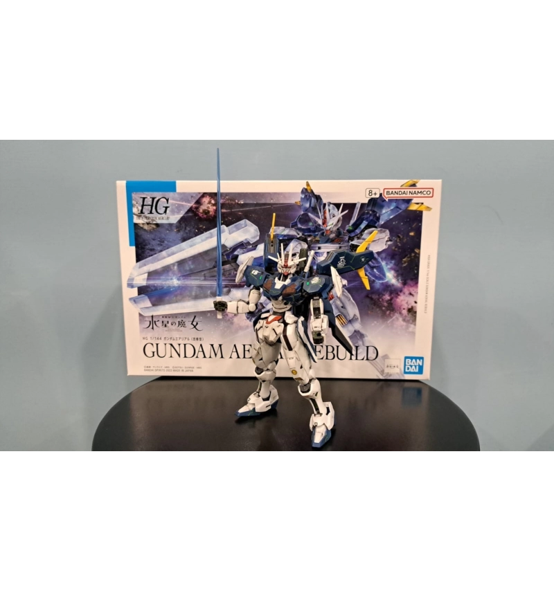 HG 水星的魔女風靈鋼彈（修改型） #19 噴塗成品